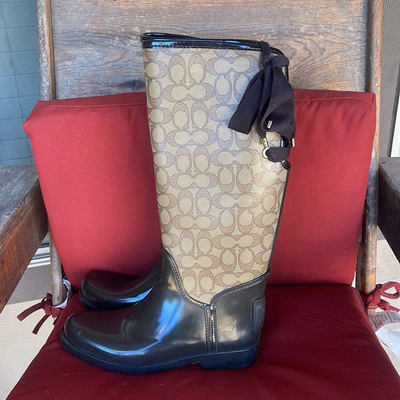 Coach rain boots - Picture 2 of 5